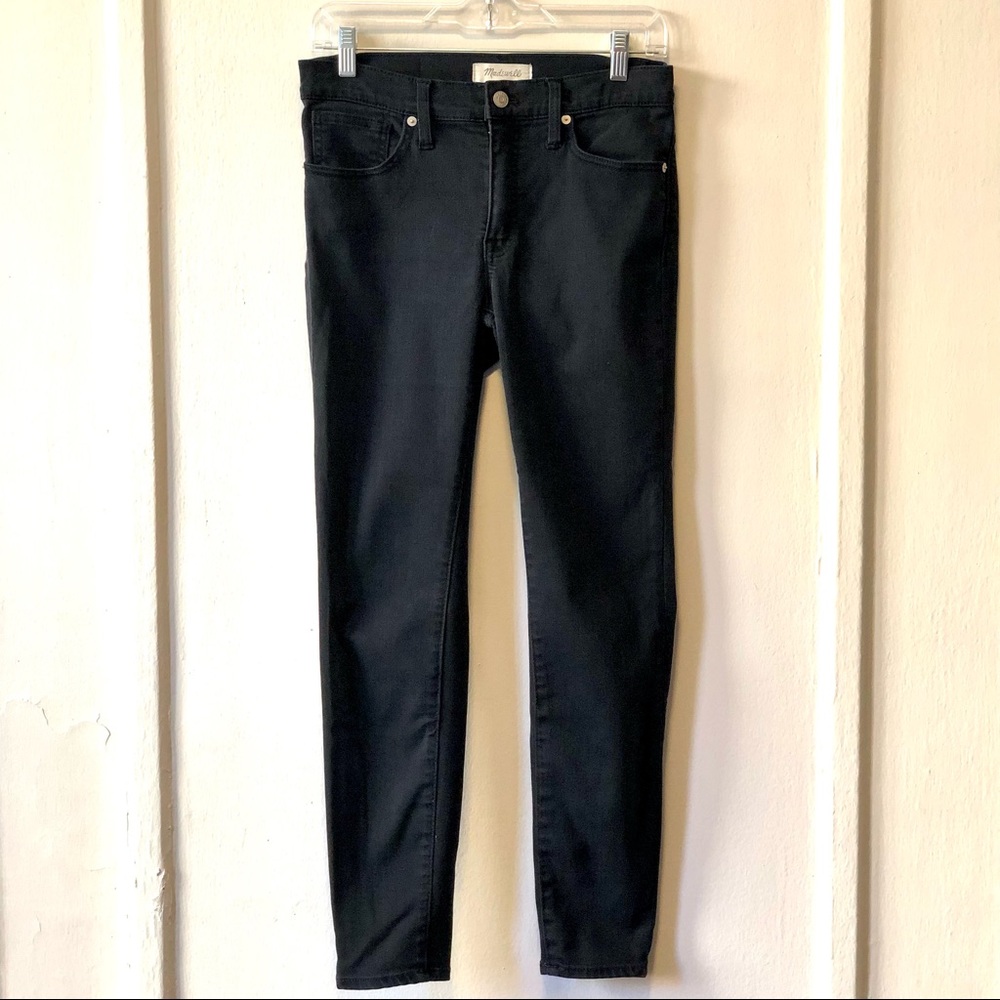 Black Madewell 9” High-Rise Skinny